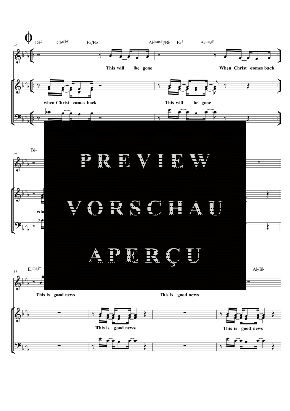 gallery: Good News, , Gemischter Chor SAM/Solo opt.und Klavier