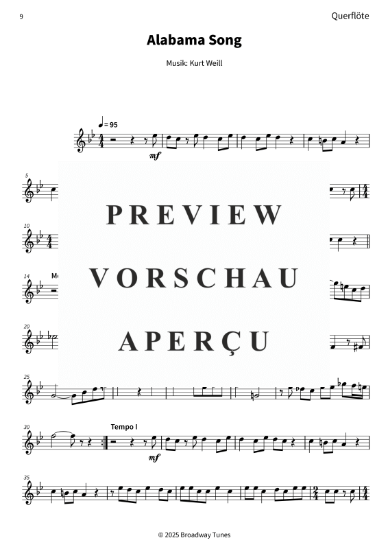 gallery: Alabama Song, , (Querflöte und Klavier)