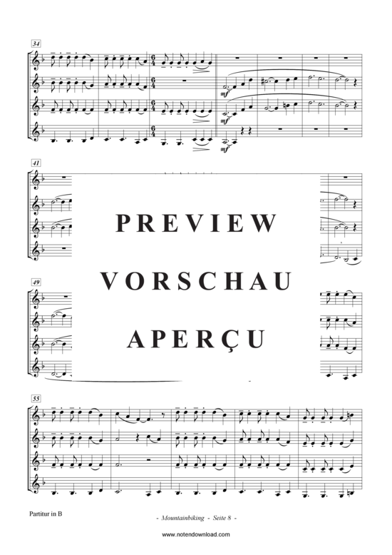 Produktgalerie: Seite 9 von 21 Mountainbiking , , (Trompeten-Quartett)