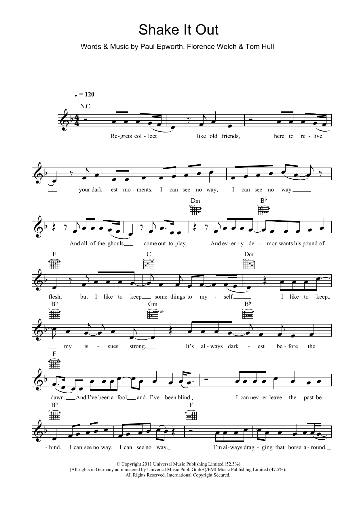 Produktbild zu: Shake It Out