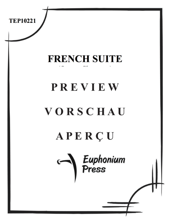 Product gallery: Page 2 of 21 French Suite (Quatre Chansons) , ,  (Tuba Quartett EETT)