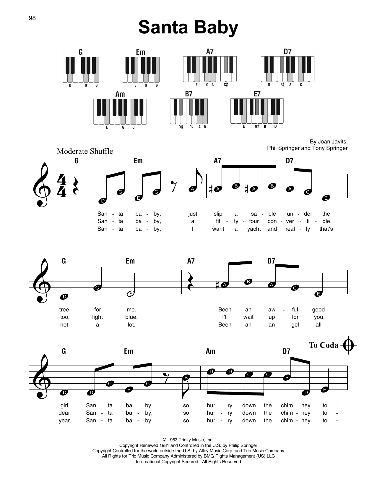 Product picture to:  Santa Baby - Eartha Kitt