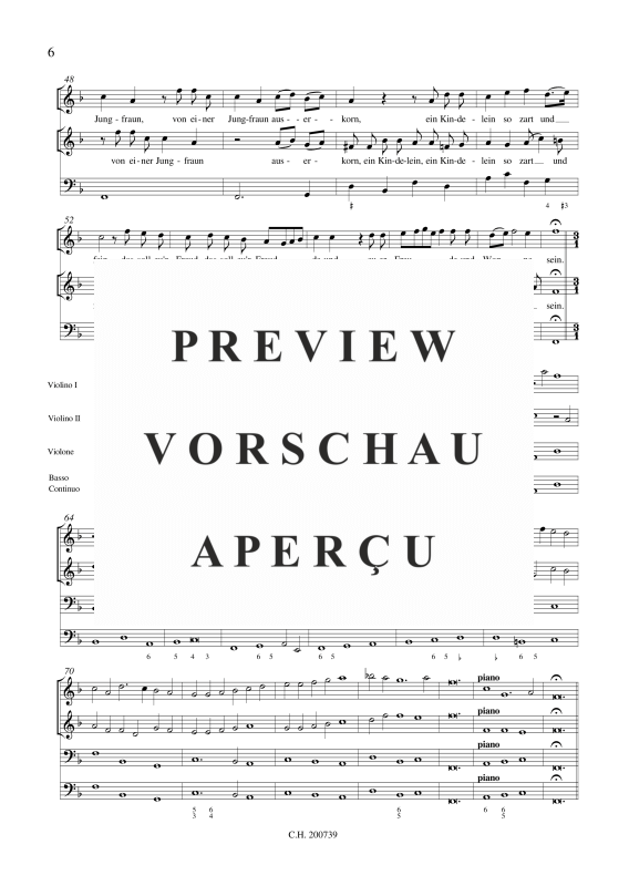 gallery: Vom Himmel hoch - Englischer Lobgesang, , (Doppelchor, Soli, 3 Violinen, 2 Trombonen, Violone und BC)
