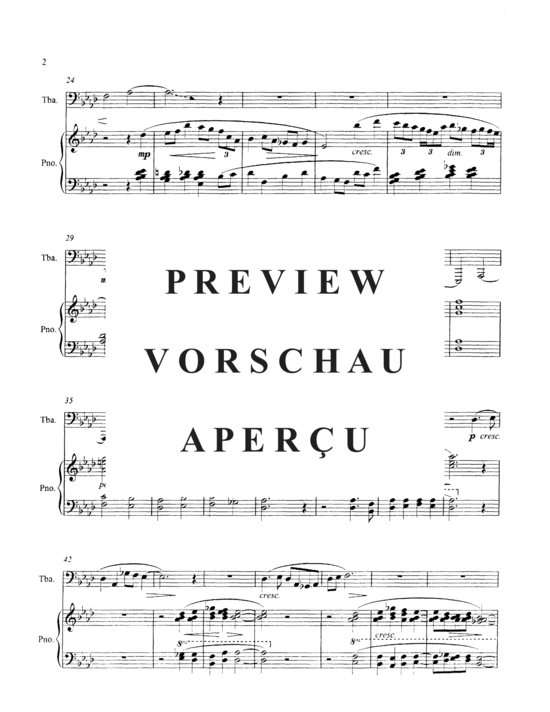 Product gallery: Page 4 of 12 Wind Song , , (tuba + piano)