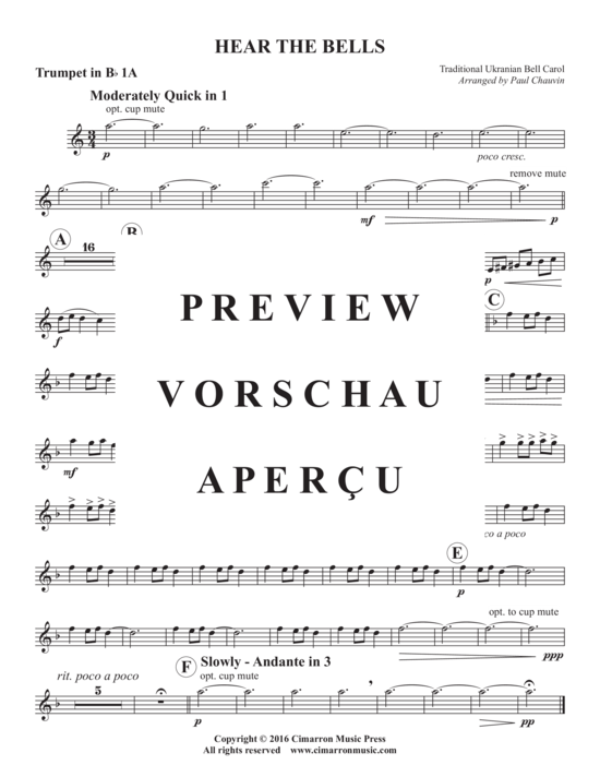 Produktgalerie: Seite 8 von 17 Hear the Bells , , (Doppeltes Blechbläserquintett)