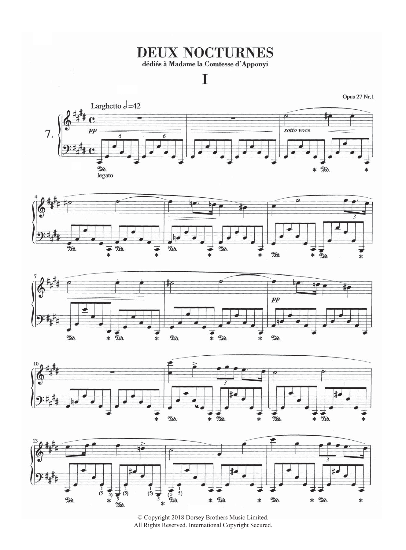 Product picture to: Nocturne in C-Sharp Minor, Op.27, No.1