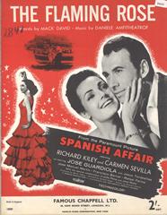 cover: The Flaming Rose, Daniele Amfitheatrof