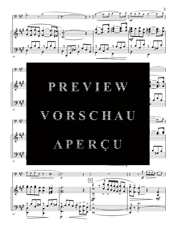 Produktgalerie: Seite 11 von 11 Pavane, , (Euphonium und Harfe)