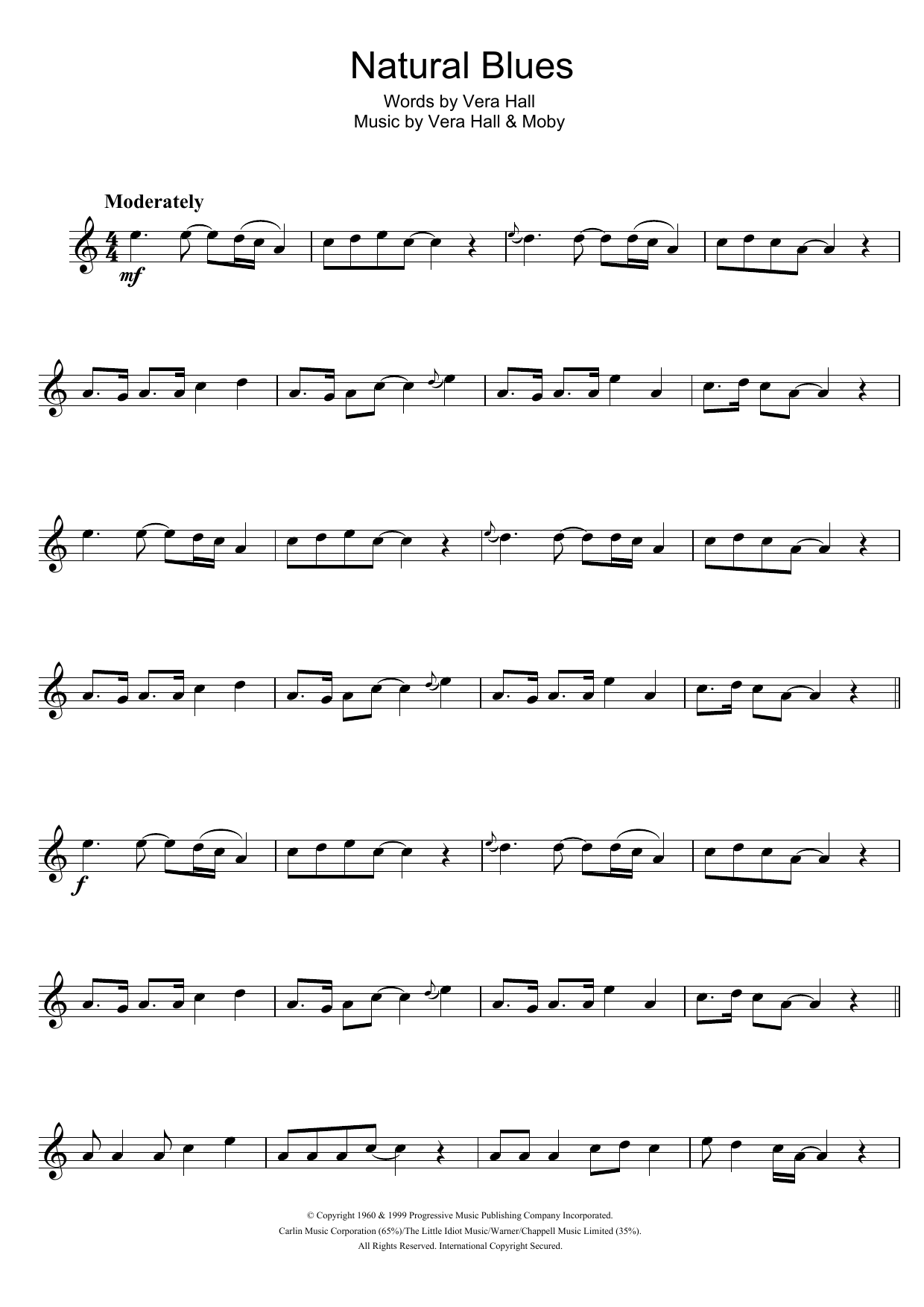 Product gallery: Page 1 of 1 Natural Blues, Moby