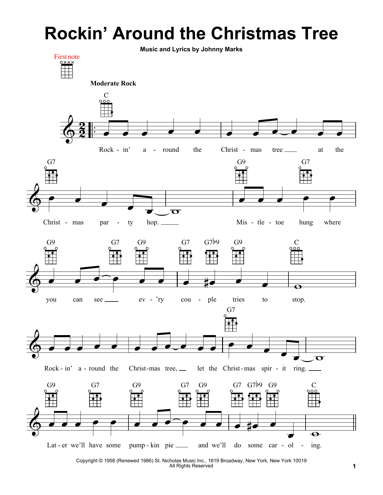 Product gallery: Page 1 of 1 Rockin' Around The Christmas Tree, Brenda Lee