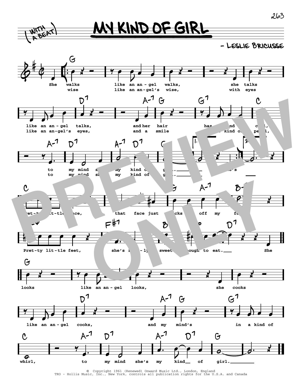 Produktbild zu: My Kind Of Girl (High Voice)