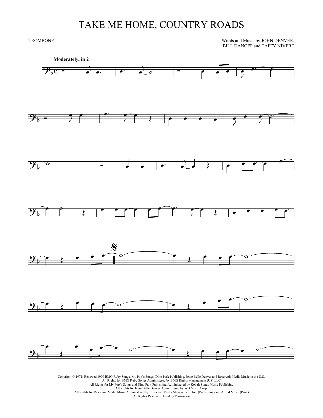 Product gallery: Page 1 of 1 Take Me Home, Country Roads, John Denver
