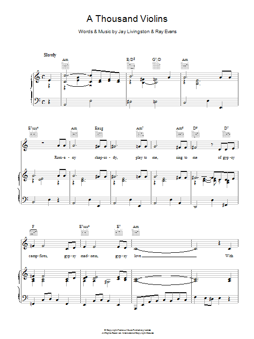 Produktbild zu: A Thousand Violins