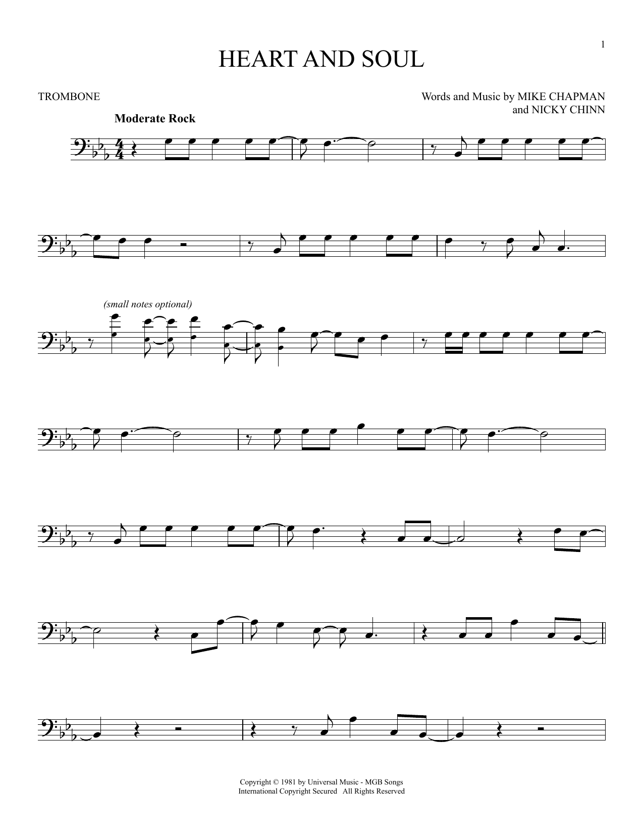 Product gallery: Page 1 of 1 Heart And Soul, Huey Lewis