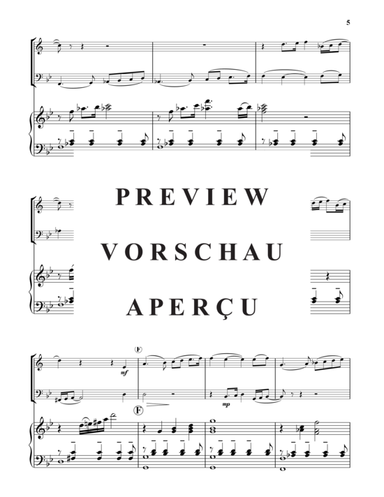 Product gallery: Page 6 of 21 Capriccio , , (trumpet, tuba + piano)