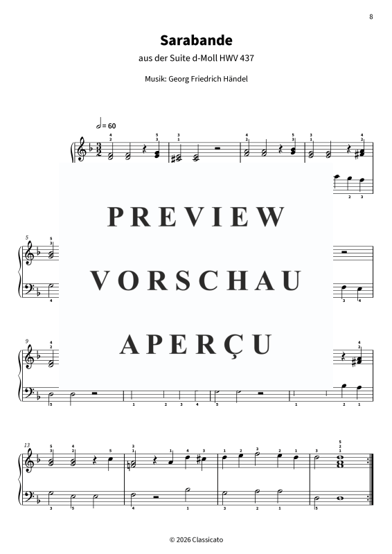 Product gallery: Page 10 of 11 Langsame Stücke für Faultier-Pianisten - In vereinfachten Fassungen, , Solo Piano