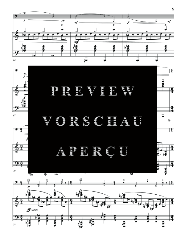 Product gallery: Page 9 of 11 Mountain Song, , (tuba and piano)