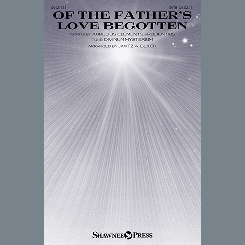 Product picture to: Of The Father's Love Begotten (arr. Jantz A. Black)