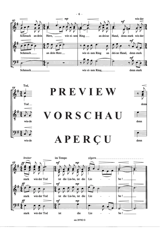 Product gallery: Page 7 of 7 Lege mich wie einen Schmuck an dein Herz , , (mixed choir)