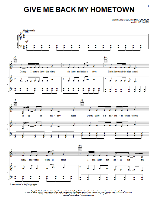 Produktbild zu: Give Me Back My Hometown