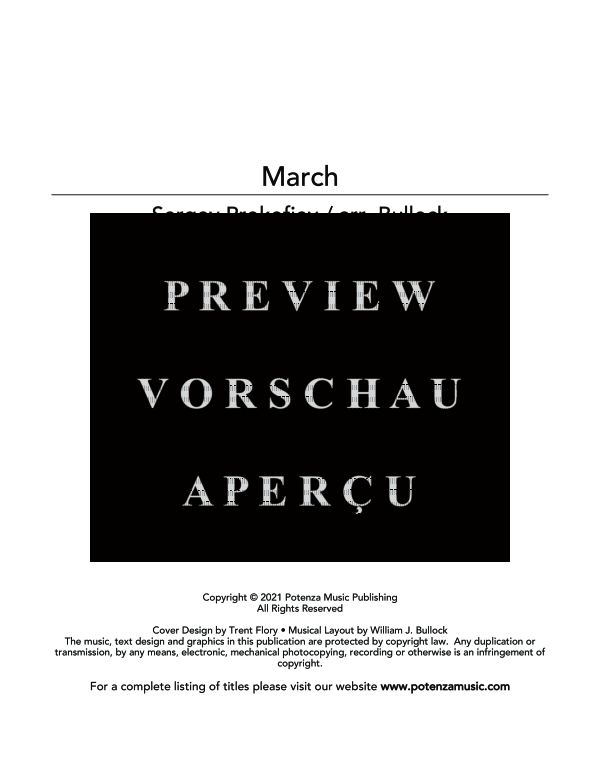 Produktgalerie: Seite 3 von 11 March , , (Gemischtes Ensemble)