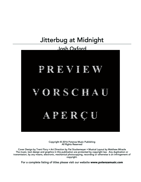 Product gallery: Page 3 of 11 Jitterbug at Midnight, , (woodwind duet flute and oboe)