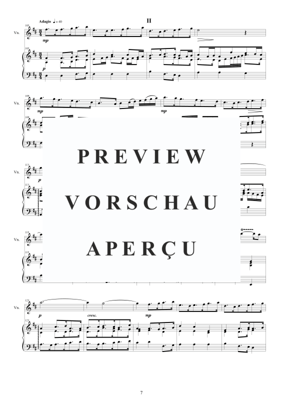 Produktgalerie: Seite 8 von 11 Violin Concerto No.4 in A-Dur Op.9, , Violine und Cembalo