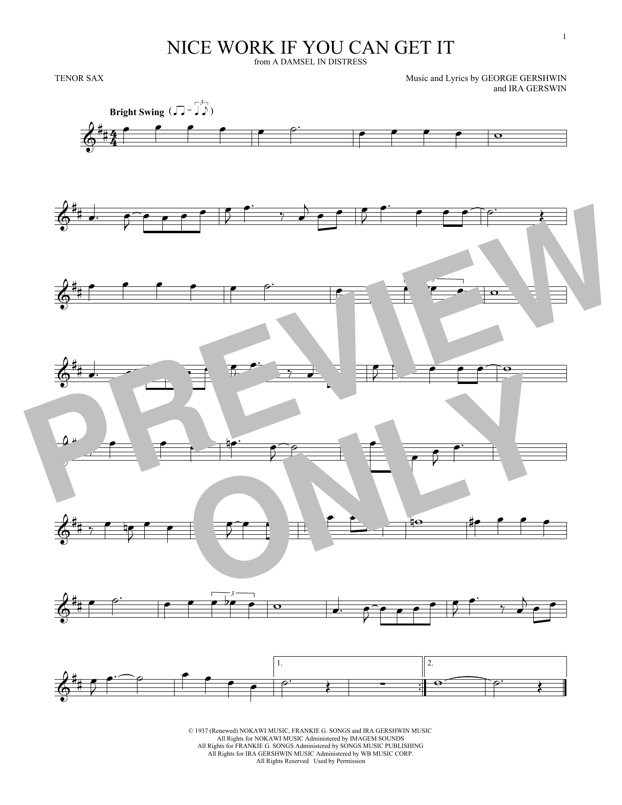 Product gallery: Page 1 of 1 Nice Work If You Can Get It, Frank Sinatra