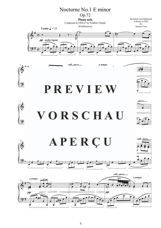 Produktgalerie: Seite 4 von 11 22 Nocturnes für Klavier – Vollständige Partituren, , Klavier Solo