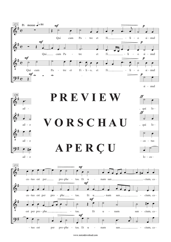 Produktgalerie: Seite 16 von 21 Messe , , (Gemischter Chor SATB)