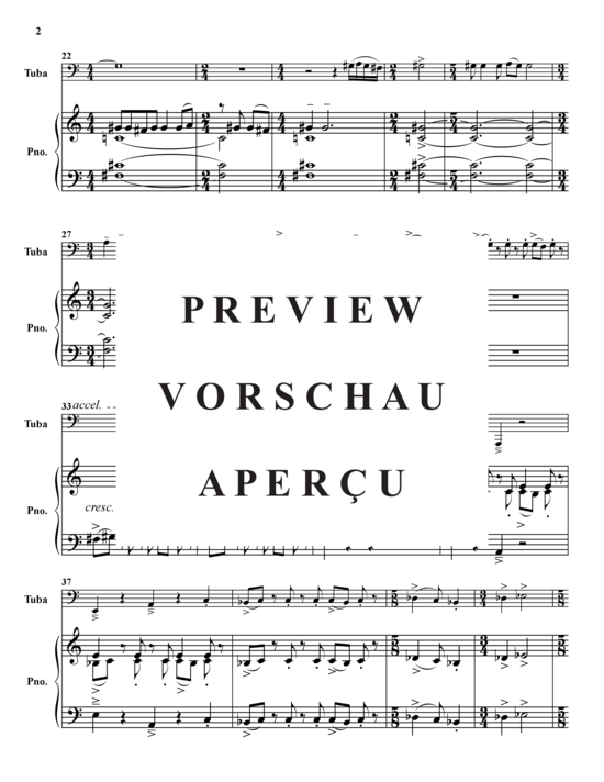 Product gallery: Page 3 of 21 Chant , , (tuba + piano)