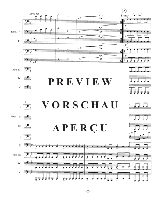 gallery: The Glory of Low Brass (Op. 253) , ,  (Tuba Ensemble EEETTTTT)