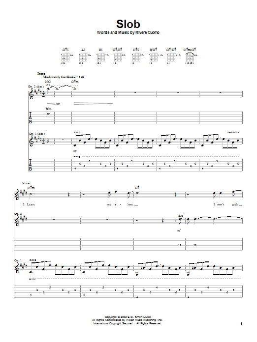 Produktgalerie: Seite 1 von 1 Slob, Weezer, Gitarre