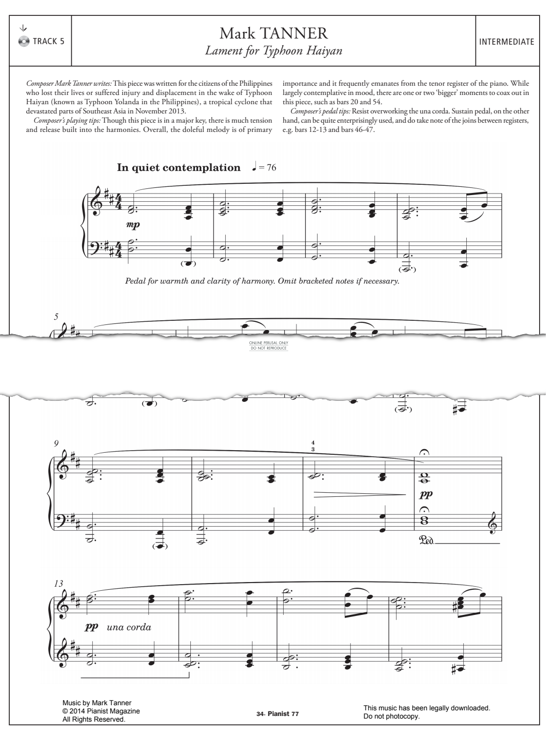 Product gallery: Page 1 of 1 Lament For Typhoon Haiyan, Mark Tanner