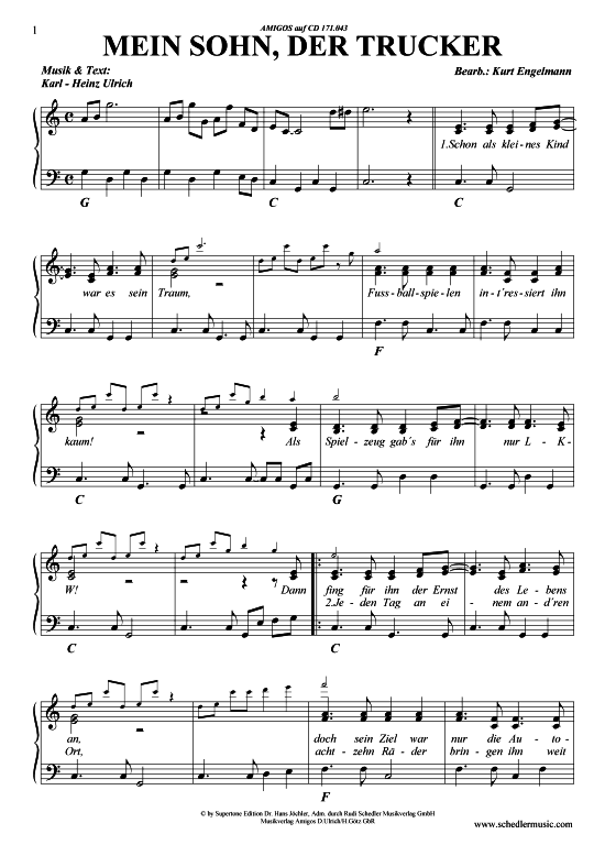 Produktbild zu: Mein Sohn, der Trucker Amigos