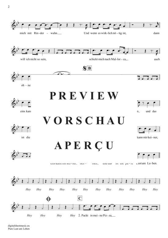 Produktgalerie: Seite 3 von 4 Pure Lust Am Leben , Geier Sturzflug, (Oboe)