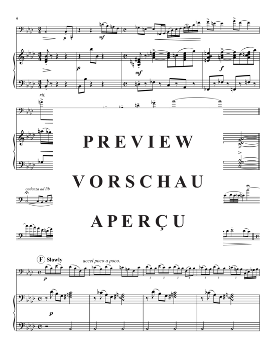 Product gallery: Page 7 of 21 Concerto , , (baritone/trombone + piano)