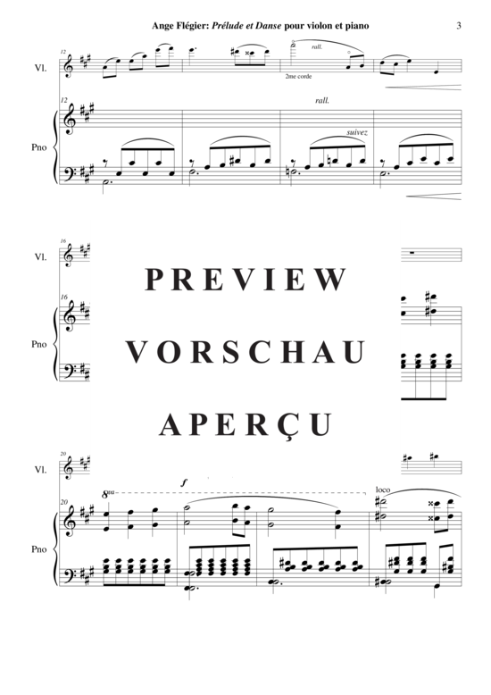 Product gallery: Page 4 of 21 Prélude et Danse , , (violin + piano)