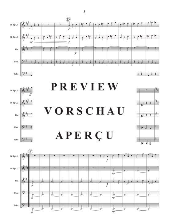 Produktgalerie: Seite 5 von 17 Third Movement , , (Blechbläser Quintett)
