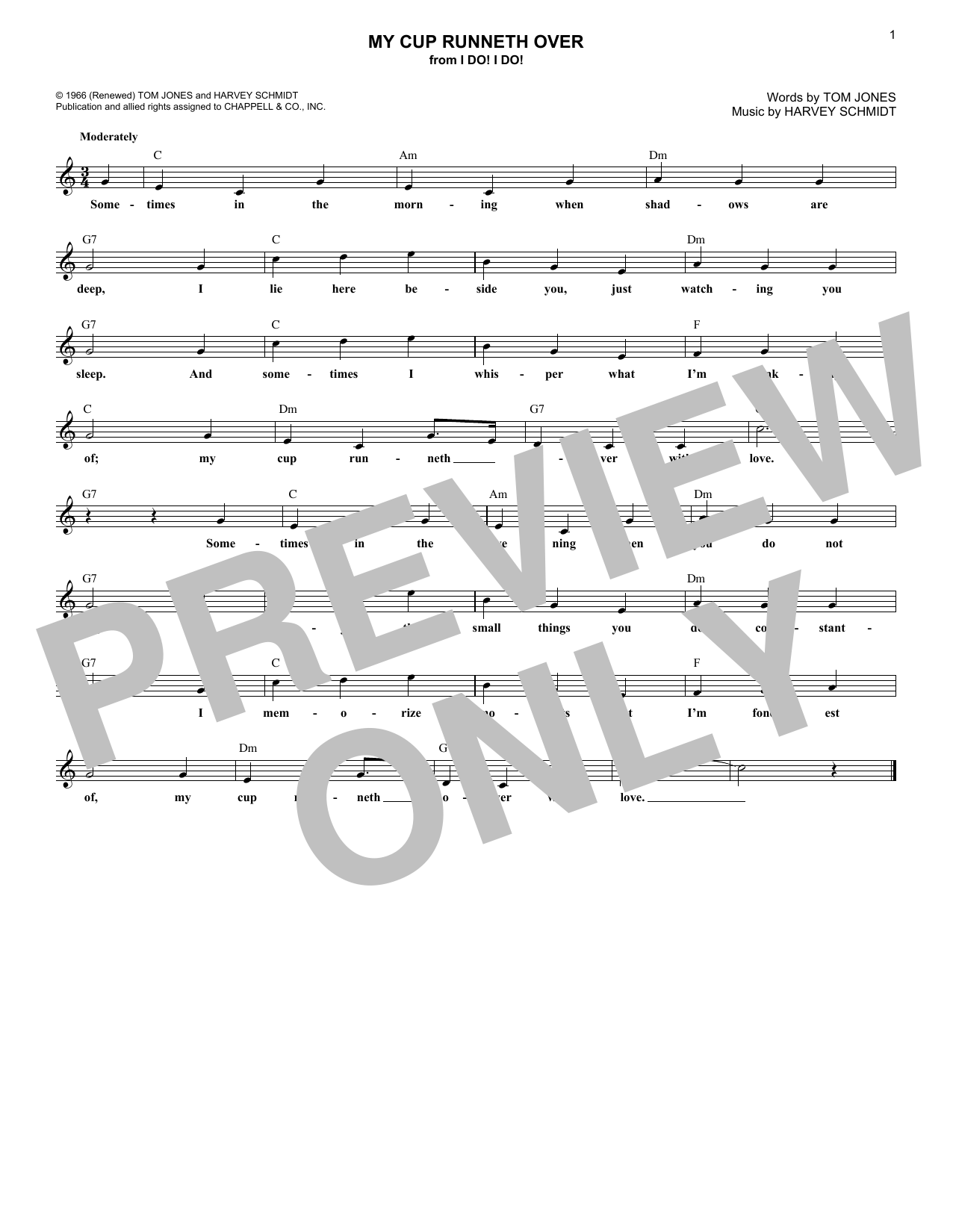 Product gallery: Page 1 of 1 My Cup Runneth Over, Ed Ames