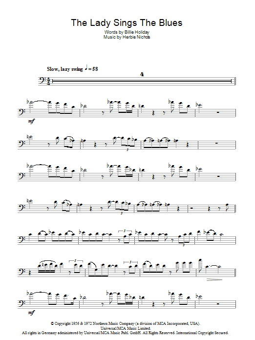 Produktbild zu: The Lady Sings The Blues