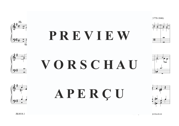 gallery: Vor und Nachspiele E-Moll 4 Stück, , (Orgel Solo)