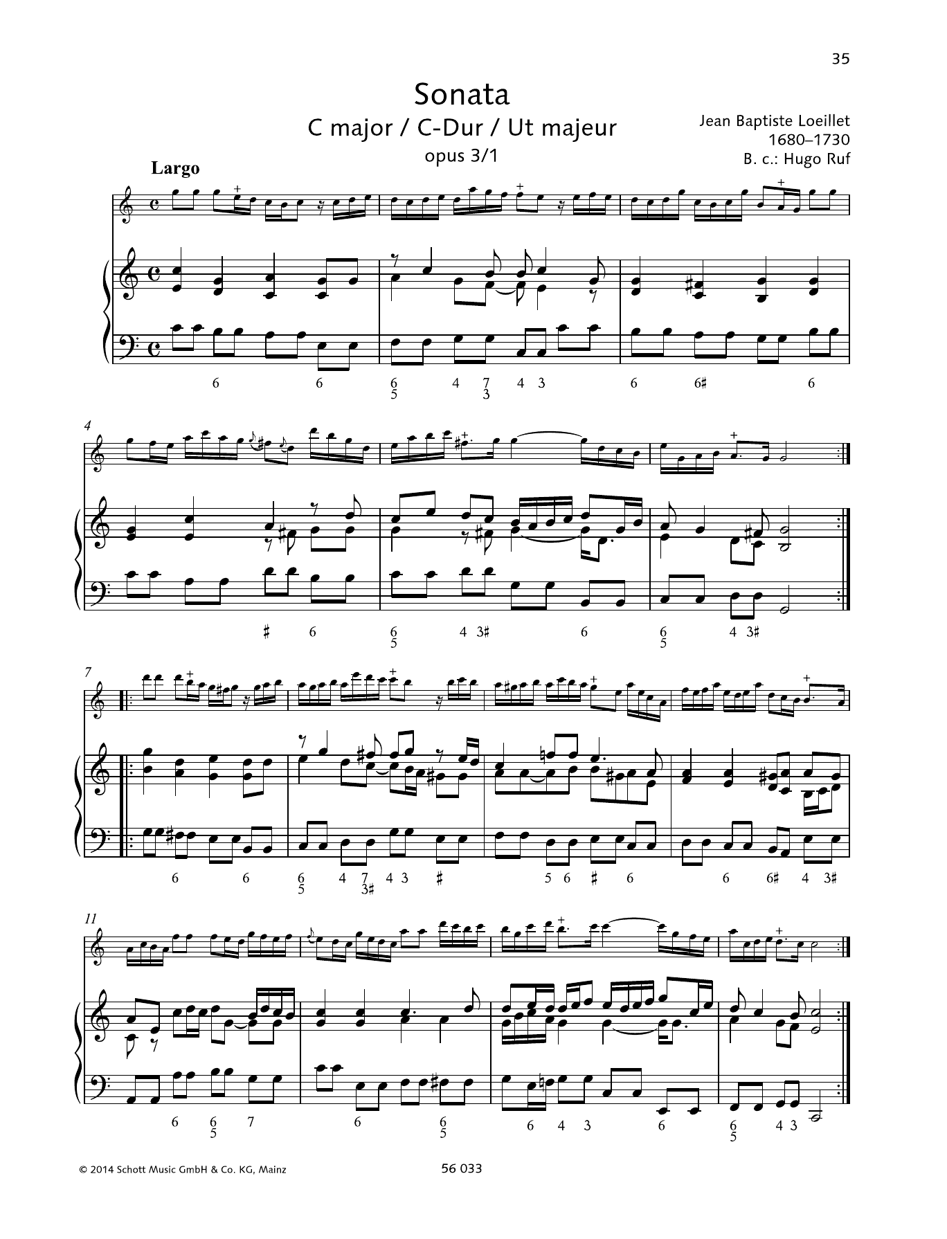 Product picture to: Sonata C Major