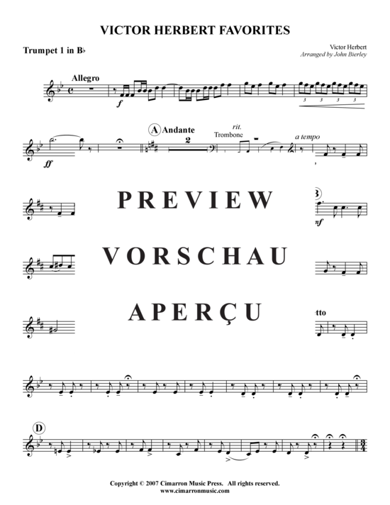 Produktgalerie: Seite 19 von 21 Victor Herbert Favorites , , (Blechbläserquintett)