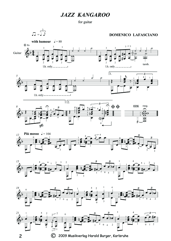 Produktgalerie: Seite 1 von 9 Jazz Kangaroo, , Gitarre Solo