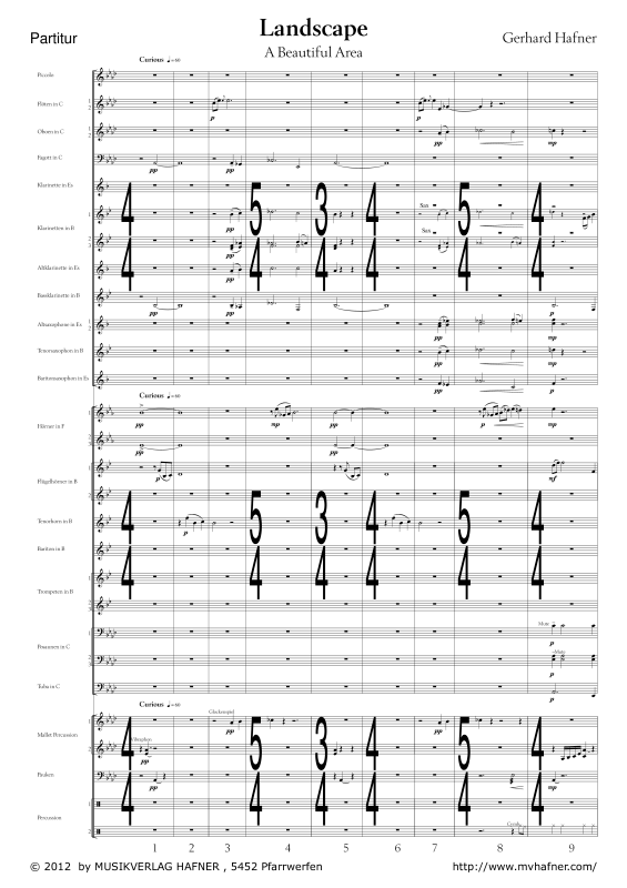 Product gallery: Page 1 of 11 Landscape, , (large wind orchestra)