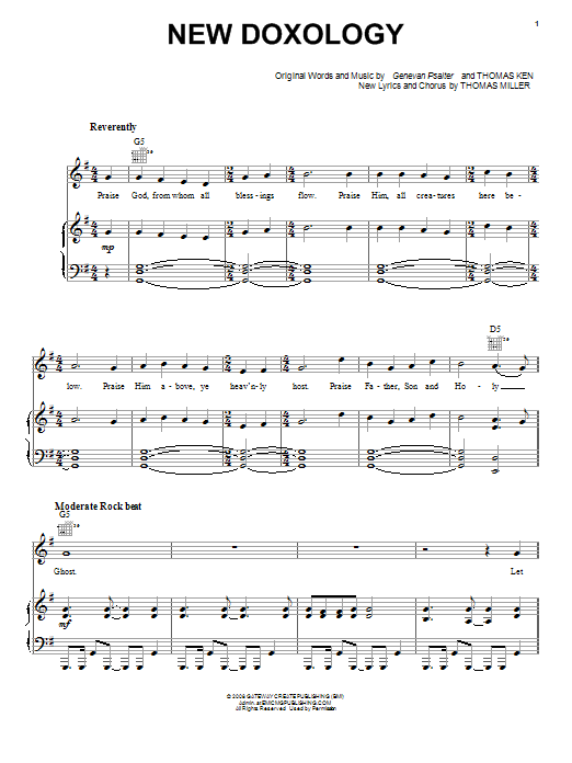 Produktbild zu: New Doxology