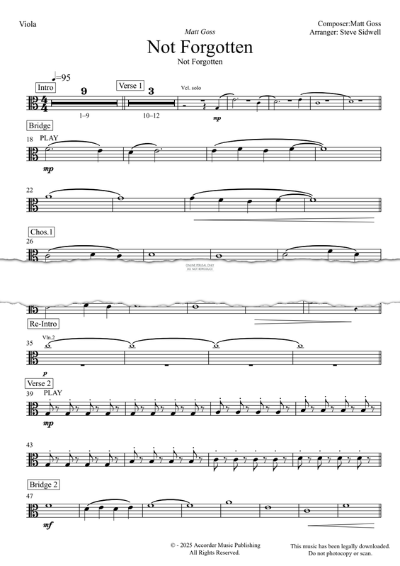 Product gallery: Page 1 of 1 Not Forgotten, Matt Goss