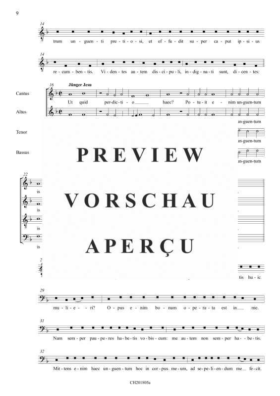 Produktgalerie: Seite 3 von 11 Passio secundum Matthaeum - Matthäuspassion, , (Gemischter Chor)