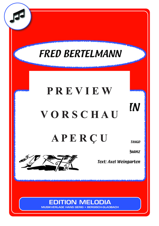 gallery: Rot ist dein Mund , Bertelmann, Fred, (Klavier + Gesang)